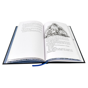 Dịch vụ in sách bìa cứng tùy chỉnh, giấy tráng phủ, tự xuất bản, cạnh phun sơn, in UV, ép kim vàng, cạnh màu sắc - Product Image 5