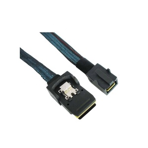 MINI sas 8643 à 8087 mini 4pin usb vers sata câble d'alimentation noir - Product Image 2