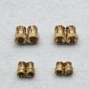 Furniture <b>Bolt</b> <b>M4</b> Brass External Hex Wood Fastener Right Hand Thread Modern Design - Product Image 2