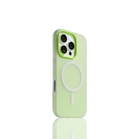 Coque de téléphone magnétique en TPU souple, couleurs vives, pour différents modèles de téléphones, vente en gros