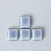 Capuchons de touches en céramique pour quatre touches WASD et fléches avec motif craquelé, modèle de capuchons de touches personnalisés