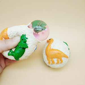 Nuevo Juguete Sensorial Antiestrés de Dinosaurio en Forma de Huevo con Pelota Antiestrés de Goma en Forma de Perro para Niños - Product Image 4