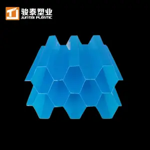 Aquasust PP material with UV resistant Lamella plastic plate for clarifier tank