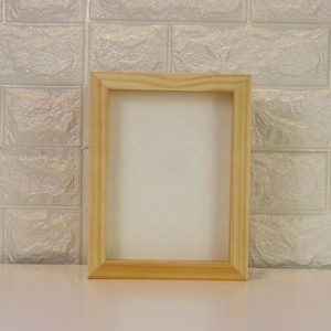 High Quality Pine Wood 3D Art Photo <strong>Frame</strong> Wood <strong>A4</strong> <strong>Black</strong> Deep <strong>Frame</strong> for Picture 3d Deep Money Bank for Photo Display Shadow Box - Product Image 5