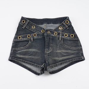 <span class=keywords><strong>2026</strong></span> Modische Streetwear <span class=keywords><strong>Denim</strong></span>-Jeans Hosen Party- und Clubwear-Shorts für Damen - Product Image 6