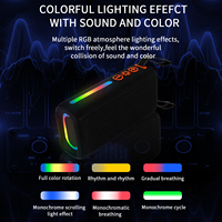 Speaker Portabel Nirkabel Ppro5 20W Bass Outdoor Lampu LED Kolom Suara Stereo Pemutar Musik Sport untuk Pesta di Rumah Dengan FM