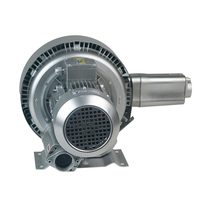 Moteur à courant alternatif 380v racines sans huile pompe à vide mécanique pompe de surpression 1.3kw vortex souffleur d'air 2hp coup d'oxygène