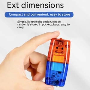 Luz de Advertencia LED Impermeable <span class=keywords><strong>para</strong></span> Hombro, Luz Intermitente Roja y Azul, <span class=keywords><strong>para</strong></span> Seguridad, Patrulla y Emergencias - Product Image 5