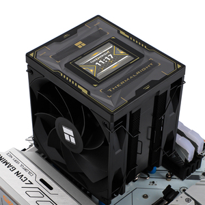 Thermalright TL BA120 VISION BLACK CPU Air Cooler With 2.4 Inch LCD Screen for LGA1700 1200 and AM5 AM4 the TL BA120 VISION BLAC - Product Image 3