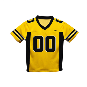 Jersey de Fútbol Americano Ecológico de Alta Calidad y Precio en Tendencia, 100% Poliéster, Diseño de Logotipo Personalizado, Jerseys Impresos - Product Image 1