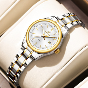 <strong>Women's</strong> Quartz Movement Classic Luxury Charm High Quality Stainless Steel <strong>Watch</strong> <strong>Set</strong> for <strong>Women</strong> Water Proof Fashion Latest Model - Product Image 4