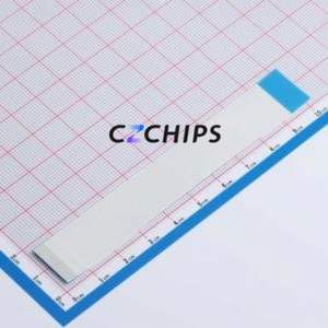 ZX-FFC0.5-F-10048-30P FFC Cable (Flexible Flat Cable) P=0.5mm Connector 30P 0.5mm Reverse 10cm - Product Image 2