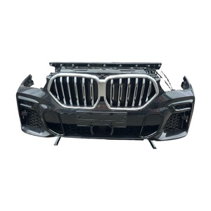 Pour <span class=keywords><strong>BMW</strong></span> <span class=keywords><strong>X6</strong></span> G06 2020-2024 Ensemble complet de la partie avant du véhicule Pare-chocs avant d'origine avec support de radiateur, calandre et ventilateur de refroidissement - Product Image 3