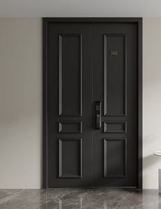 Hot Bán Cao Cấp Sơn Pháp Cửa Đôi Phong Cách Nhập Hiện Đại Chống Đạn Bên Ngoài Nhà Nghỉ Biệt Thự Ngoài Trời Khách Sạn Hội trường - Product Image 1