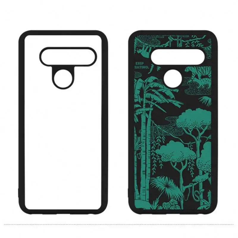 Bestseller Sublimation Transfer 2D TPU mit PC-Handy hülle für LG V50