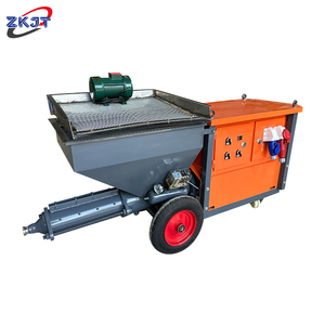 Diesel-Spritzbetonmaschine für Gebäudeauflagen, tragbarer Luftkompressor, Zementmörtel-Spritzmaschine - Product Image 2