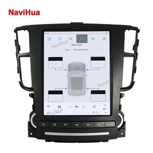 NaviHua Car Video FM GPS Navigation Touch <b>Screen</b> Android Car Headrest Monitor Auto Radio for Tesla Style Acura TL 2005-2008 - Product Image 4