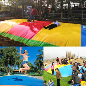 Brandneues Design hochwertige Indoor-Kinder springen Trampolin Schule Gastgeber Geburtstags feier aufblasen bunte Wasser injektion sbett - Product Image 6
