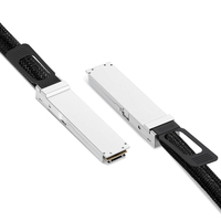 Kabel Twinax Tembaga Aktif InfiniBand XDR 1.6T OSFP224 8 X 200G PAM4 RHS/Flat Top 1m 2m