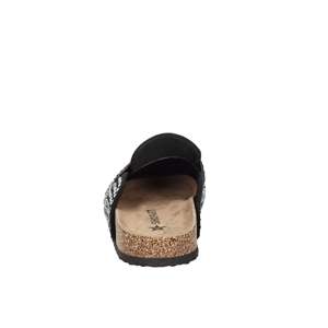 Donna Sabot SASS250278 Nero Zuecos con Pedrería Zapatos Planos Sin Cordones para Mujer - Product Image 4