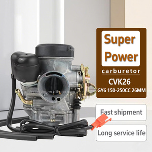Moto CVK26 CVK 26MM Carburateur Carb Remplacement pour Keihin ATV Scooters GY6 150-250CC 150 250 Moteur Dirt <span class=keywords><strong>Pit</strong></span> Bike <span class=keywords><strong>Racing</strong></span> - Product Image 1