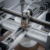 Imprimante 3D industrielle haute vitesse avec garantie d'un an pour les grandes coques en tôle