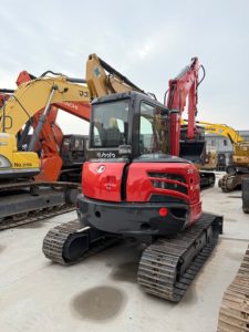Excavadora Pequeña de Cadenas Kubota KX163 de 5.5 Toneladas, Motor Diésel Kubota V2607, Certificación CE EPA para Construcción - Product Image 6