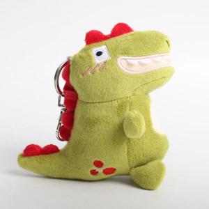 Llavero de Dinosaurio Naranja Elástico y Suave con Relleno de Algodón PP, Logotipo Personalizado, Certificado ISO, Tela de Alta Calidad del Fabricante - Product Image 2