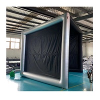 Cage de simulation de golf gonflable d'extérieur en Oxford de haute qualité, personnalisable, prix usine