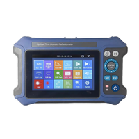 Testeur de fibre optique 16-en-1 JW3302K OTDR 1310/1550nm 80km avec OPM 10G, Tracker RJ45 et localisateur de défauts intelligent à écran tactile 4,3 pouces