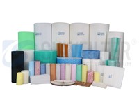 Filtre diffuseur d'air de plafond M5 Grade 600g pour cabine de peinture, filtration d'air CVC avec technologie Paint Stop, en fibre synthétique