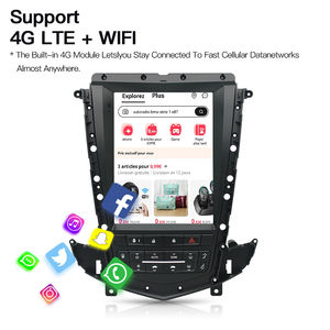 STWEI pour Cadillac SRX 2008 2009 2010 - 2012 Lecteur multimédia vidéo CarPlay Écran tactile pour style Tesla Android 11 Autoradio - Product Image 6