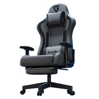 Chaise pivotante réglable inclinable ergonomique E-Sports Table de jeu confortable et longue assise pour les utilisateurs d'ordinateur de dortoir d'étudiants