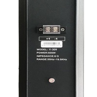 YINBOEAR Y-309 Enceinte colonne à gamme complète, spéciale pour salles de conférence, églises, hôtels et écoles