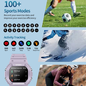 LC31 Blue Tooth Call Smart Watch Men Women IP68 Waterproof Sports Health Message Push Smartwatch <b>LED</b> Flashlight Compass <b>Clock</b> - Product Image 3