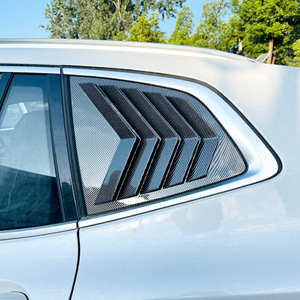 Bmw X3 Ix3 G01 2018+ Triangular Louver <b>Window</b> Stickers Carbon Fiber Texture Adhesive Car <b>Decals</b> - Product Image 1
