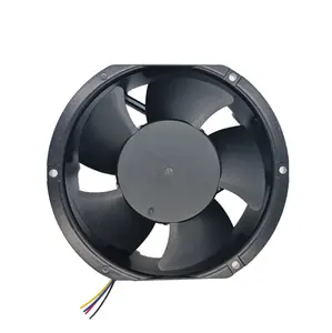 172x150x51mm rulman 24V 48V DC eksenel Fan 5000rpm 400 CFM havalandırma egzoz fanı için elektrikli battaniye makinesi