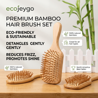 Brosse à cheveux massante en bois de santal unique de haute qualité, type laser, avec coussin d'air, en bambou, pour la maison, vente directe usine 2026