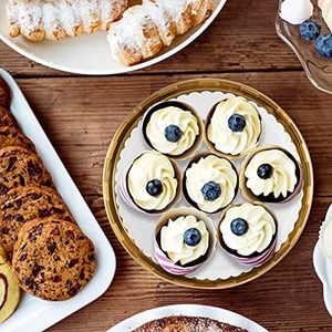 10 inch hộp nhựa màu đen bánh container với nắp rõ ràng rõ ràng Cupcake Chủ 1-2 lớp Cheesecake bundt bánh pie - Product Image 3