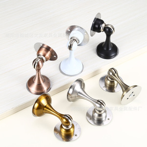 Butée de porte murale magnétique en acier inoxydable Absorb Rich pour chambre et salle de bain, style moderne et épuré - Product Image 2