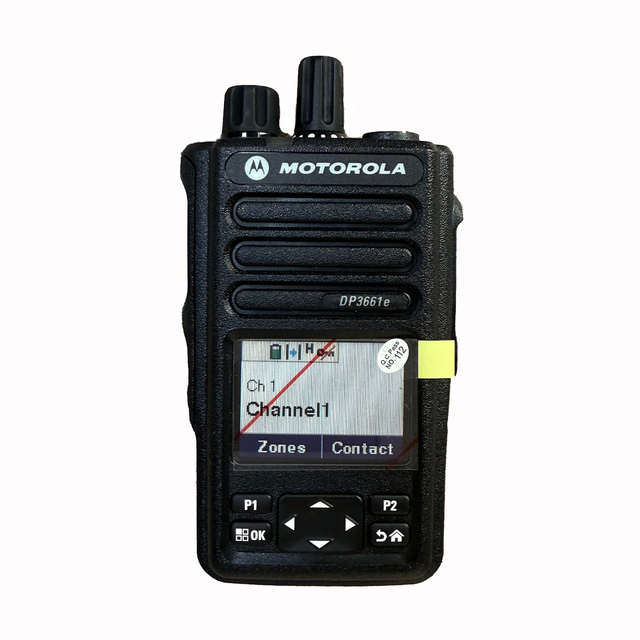 Motorola Walkie Talkie Long Range Handheld Two Way Radio Digital Radio DMR Intercom 2 Way Walkie-Talkie UHF VHF DP3661E E8628I