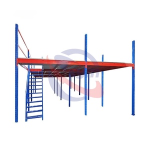 Plataforma de Entrepiso, Estantería Metálica de Alta Resistencia para Almacenamiento Industrial, Sistema de Estanterías para Pisos Industriales - Product Image 4