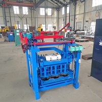 Machine de fabrication de blocs de ciment et de briques 4-35 la plus vendue, populaire en Afrique comme machine de fabrication de blocs de béton