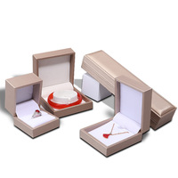 Boîte à bijoux en papier écologique Jinsky avec logo personnalisé, couleur sur mesure, rangement polyvalent pour bagues, pendentifs, boucles d'oreilles, présentoir celtique