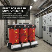 Solution de sous-station transformatrice SCB18 10kV 1000kVA |   Équipements d'alimentation électrique intégrés |   Transformateur haute tension personnalisé