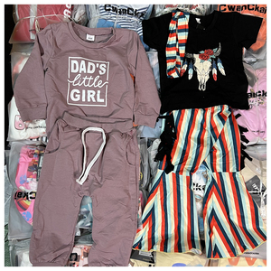 <strong>X</strong> Wholesale Serg Cotton/Polyester Street Wear Apparel for Children 0~15 Years <strong>Old</strong> Leftover Overstock for Girls and Boys - Product Image 5