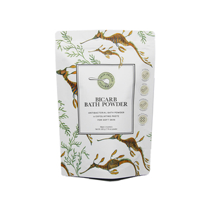 Individueller bedruckter Standbeutel Doypack Mylar 50 g 100 g 200 g 250 g Kaffee Körperpeeling Bad Salz Kunststoffverpackung Reißverschlussbeutel - Product Image 2
