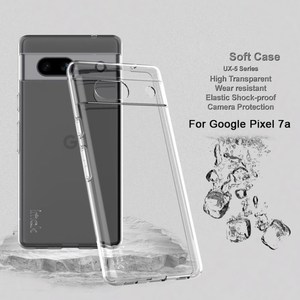 Série IMAK UX-5 pour Google Pixel 7a Crystal Clear Case TPU Housse de téléphone antichoc - Product Image 2