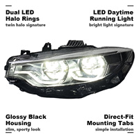 Feux antibrouillard avant à LED complets pour BMW Série 4 M4 F32 F82 2013-2017, nouveaux phares à LED de haute qualité