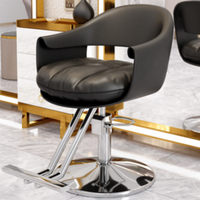 Chaise de Salon de coiffure en métal rotative pour ascenseur de célébrité Internet Simple haut de gamme pour la teinture et la permanente pour les salons de coiffure